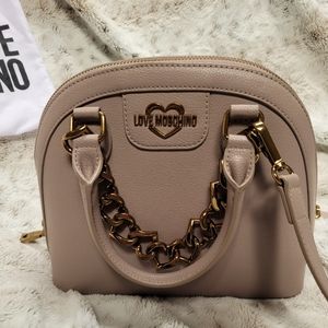 Love Moschino Crossbody Purse Borsa Grigio